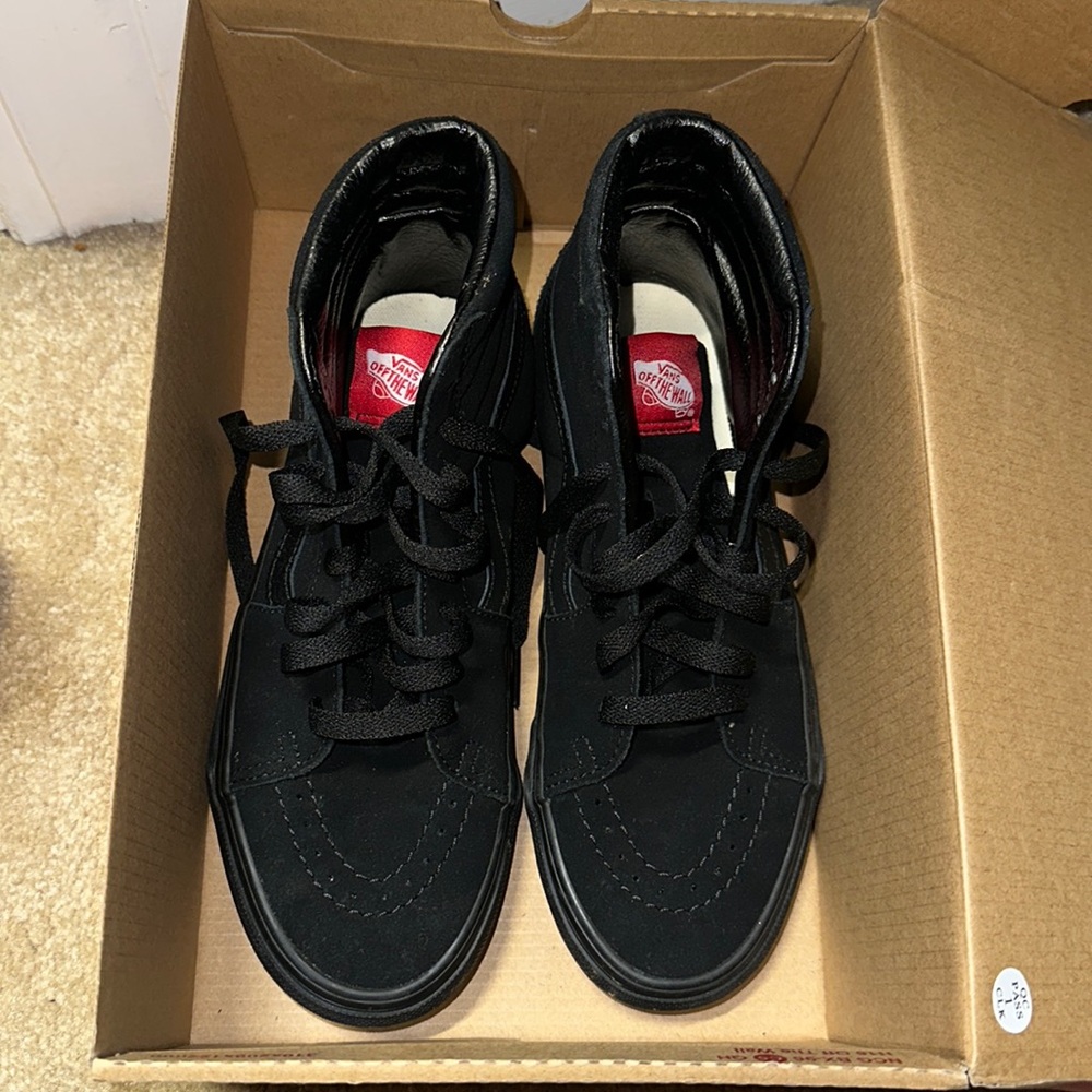 All Black Vans